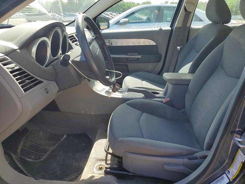 2007 Chrysler Sebring VIN 1C3LC56KX7N531945 COPART salvage auction — FRONT END, Pa - Certificate Of Salvage, sold $475 on 2026-07-02 (photo 7)