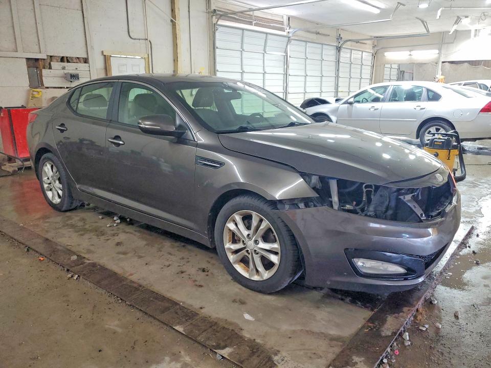 2013 Kia Optima VIN 5XXGM4A74DG093468 COPART salvage auction — FRONT END, Tn - Salvage Certificate, sold $175 on 2026-07-21 (photo 4)