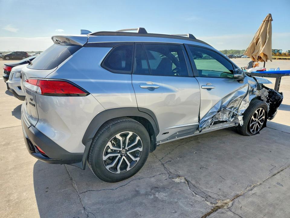 2024 Toyota Corolla VIN 7MUFBABGXRV034564 COPART salvage auction — SIDE, TX - SALVAGE VEHICLE TITLE (P), sold $11,100 on 2026-07-20 (photo 3)