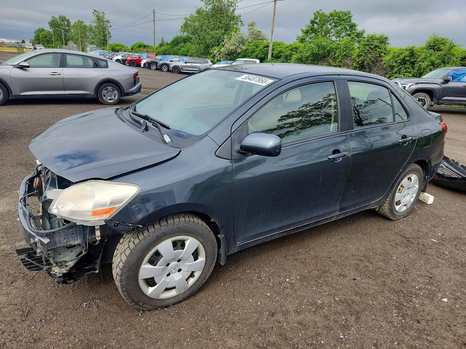2012 Toyota Yaris VIN JTDBT4K32CL028898 COPART salvage auction — FRONT END, Qc - Gravement Accidente, sold $1,500 on 2026-07-14 (photo 1)