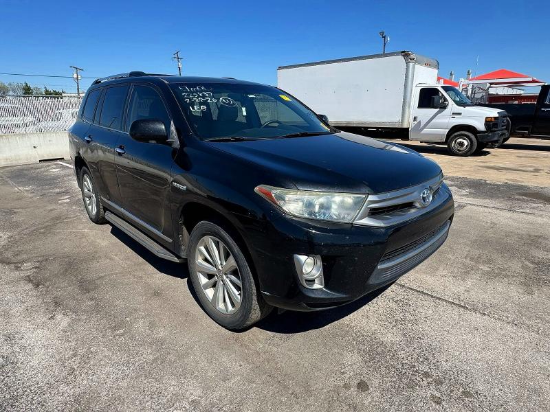 2013 Toyota Highlander VIN JTEDC3EH0D2015337 — COPART salvage auction photo