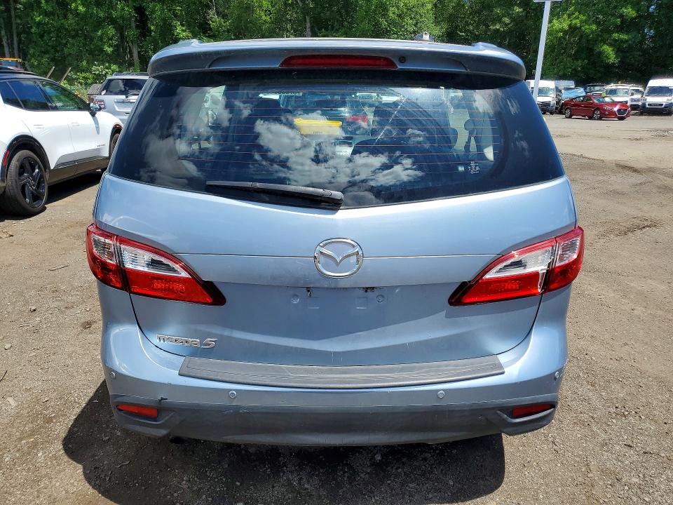 2013 Mazda 5 VIN JM1CW2DLXD0148173 COPART salvage auction — FRONT END, Ma - Cert Of Title-Salvage, sold $475 on 2026-07-09 (photo 6)