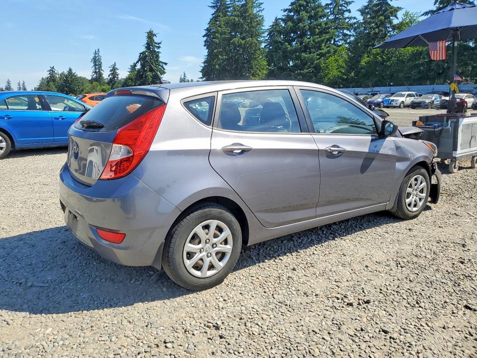 2014 Hyundai Accent VIN KMHCT5AE3EU168366 COPART salvage auction — FRONT END, Wa - Bill Of Sale, sold $325 on 2026-07-31 (photo 3)