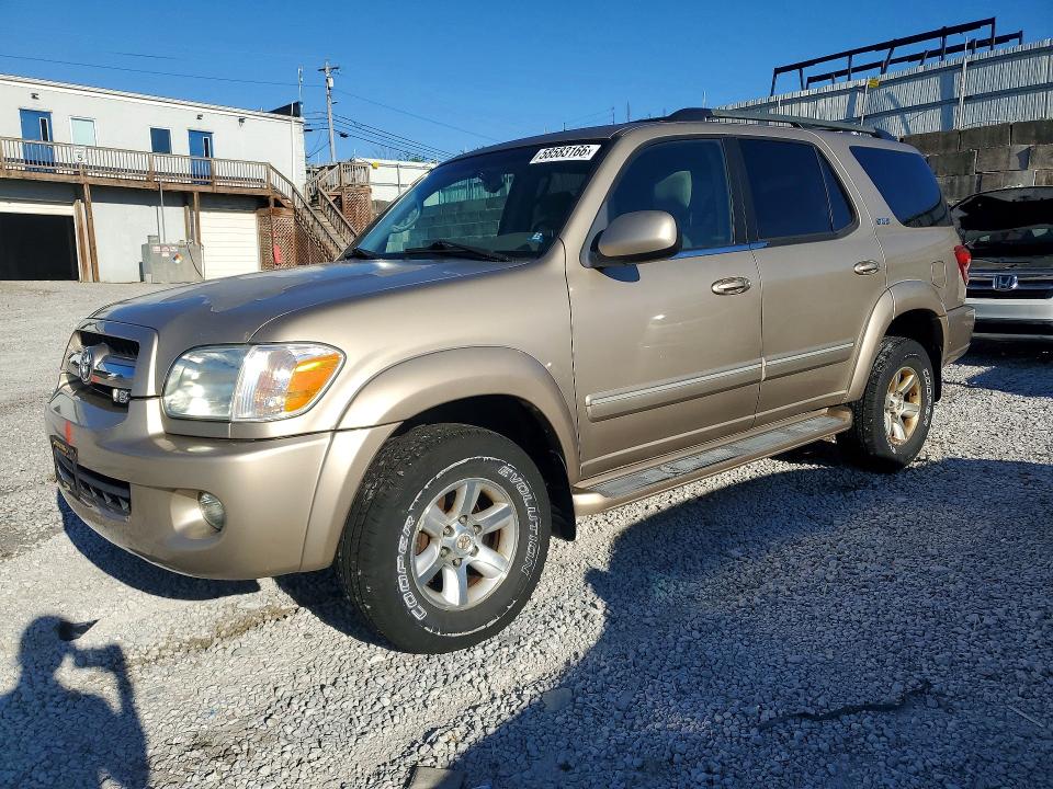 2005 Toyota Sequoia VIN 5TDBT44A15S238289 COPART salvage auction — MINOR DENT/SCRATCHES, Oh - Certificate Of Title, sold $1,450 on 2026-07-28 (photo 1)