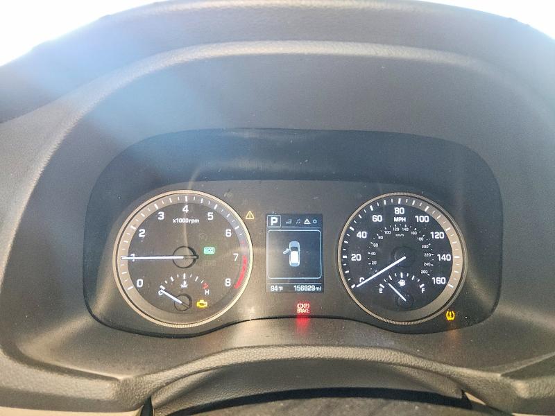 2016 Hyundai Tucson VIN KM8J33A27GU033606 COPART salvage auction — FRONT END, Az - Cert Of Title - Salvage, sold $2,650 on 2026-07-08 (photo 9)