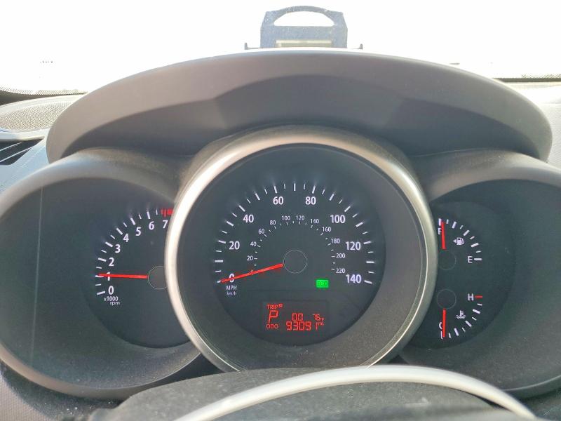 2013 Kia Soul VIN KNDJT2A60D7550192 COPART salvage auction — FRONT END, Ne - Cert Of Title-Salvage, sold $825 on 2026-07-14 (photo 9)
