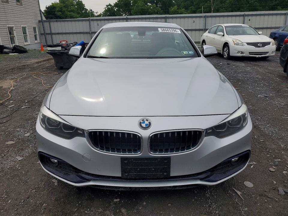 2018 BMW 4er VIN WBA4Z1C59JEC60504 COPART salvage auction — REAR END, Pa - Cert Of Title, sold $6,400 on 2026-07-23 (photo 5)