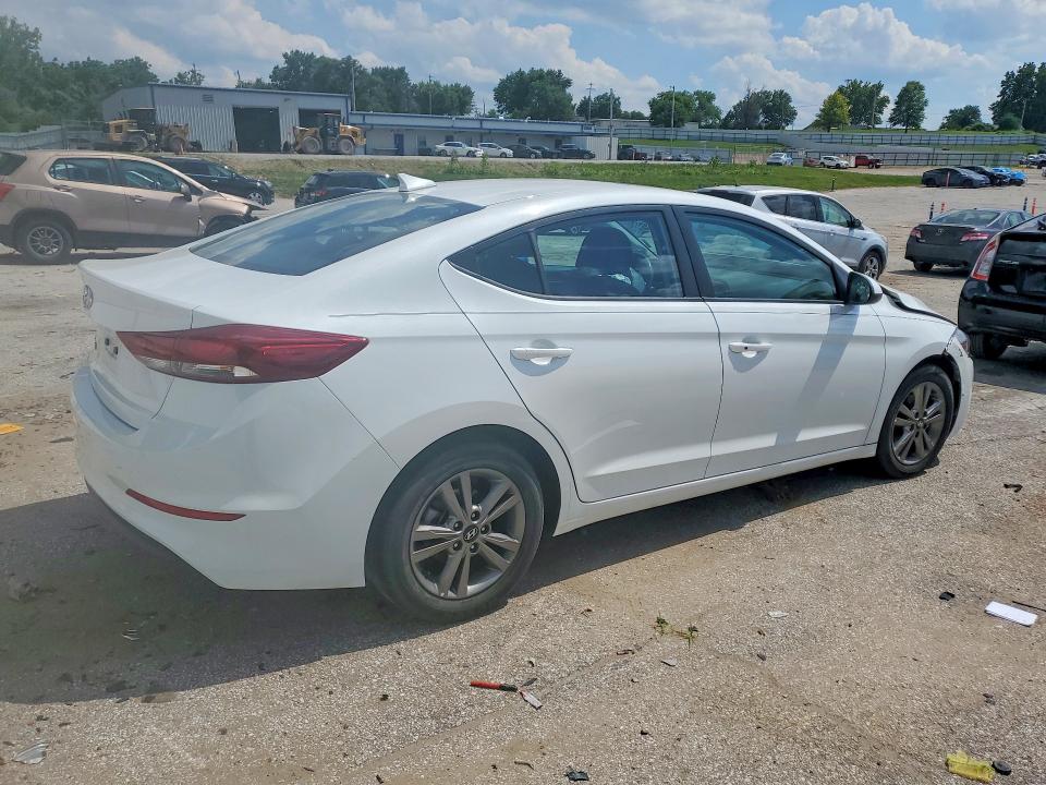 2018 Hyundai Elantra VIN 5NPD84LF3JH217001 COPART salvage auction — FRONT END, Mo - Salvage Certificate Of Title, sold $1,700 on 2026-07-02 (photo 3)