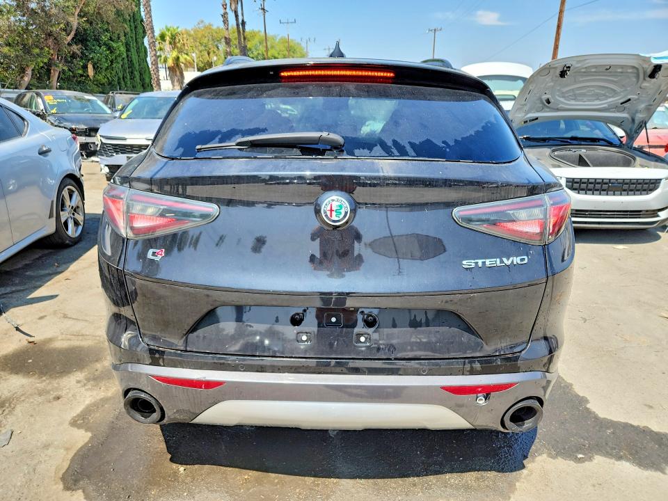 2024 Alfa romeo Stelvio VIN ZASPAKBN4R7D75336 COPART salvage auction — FRONT END, CA - CERTIFICATE OF TITLE, sold $3,200 on 2026-07-21 (photo 6)