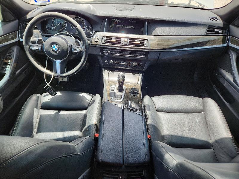 2014 BMW 5er VIN WBA5B1C51ED484321 COPART salvage auction — FRONT END, Tx - Salvage Vehicle Title, sold $850 on 2026-08-06 (photo 8)
