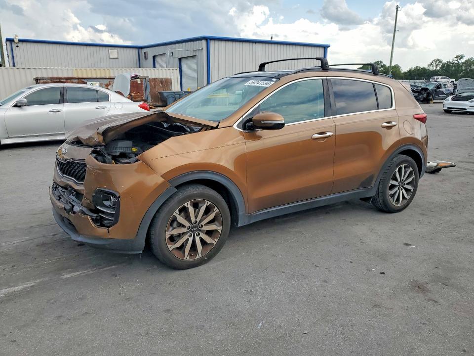 2018 Kia Sportage VIN KNDPN3AC4J7387896 COPART salvage auction — FRONT END, Fl - Cert Of Title Slvg Rebuildable, sold $2,450 on 2026-07-28 (photo 1)