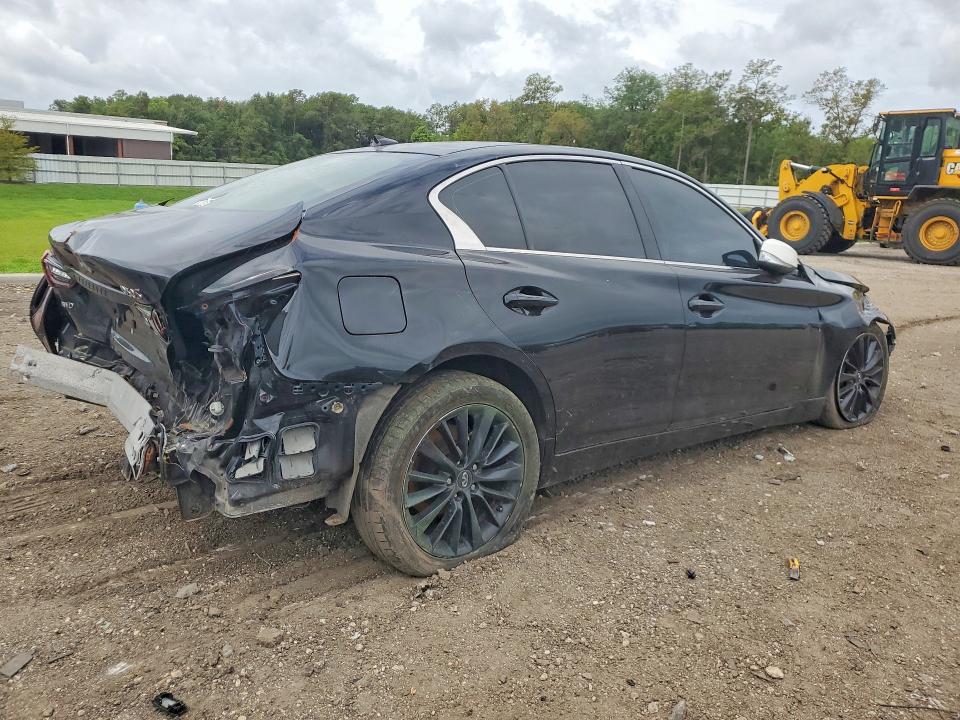 2019 Infiniti Q50 VIN JN1EV7AR6KM558091 COPART salvage auction — FRONT END, Fl - Cert Of Title-Rebuilt, sold $475 on 2026-07-09 (photo 3)