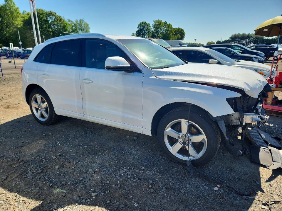 2012 Audi Q5 VIN WA1LFAFP7CA015125 COPART salvage auction — FRONT END, Ct - Cert Of Title-Salvage, sold $450 on 2026-07-16 (photo 4)