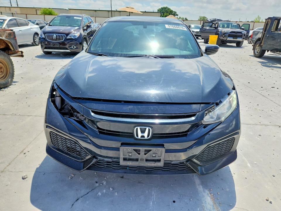 2017 Honda VIN SHHFK7H20HU417956 COPART salvage auction — FRONT END, Tx - Salvage Vehicle Title, sold $4,400 on 2026-07-24 (photo 5)