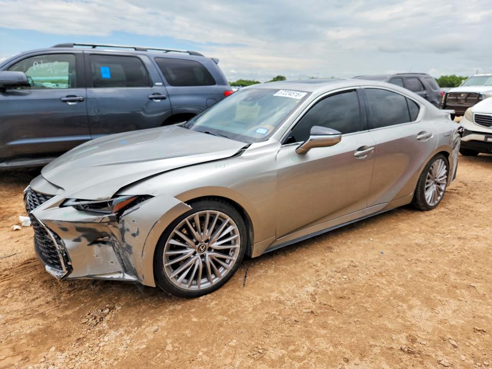 2022 Lexus Is VIN JTHDA1D27N5119866 COPART salvage auction — FRONT END, Salvage Title, sold $10 on 2026-07-30 (photo 1)