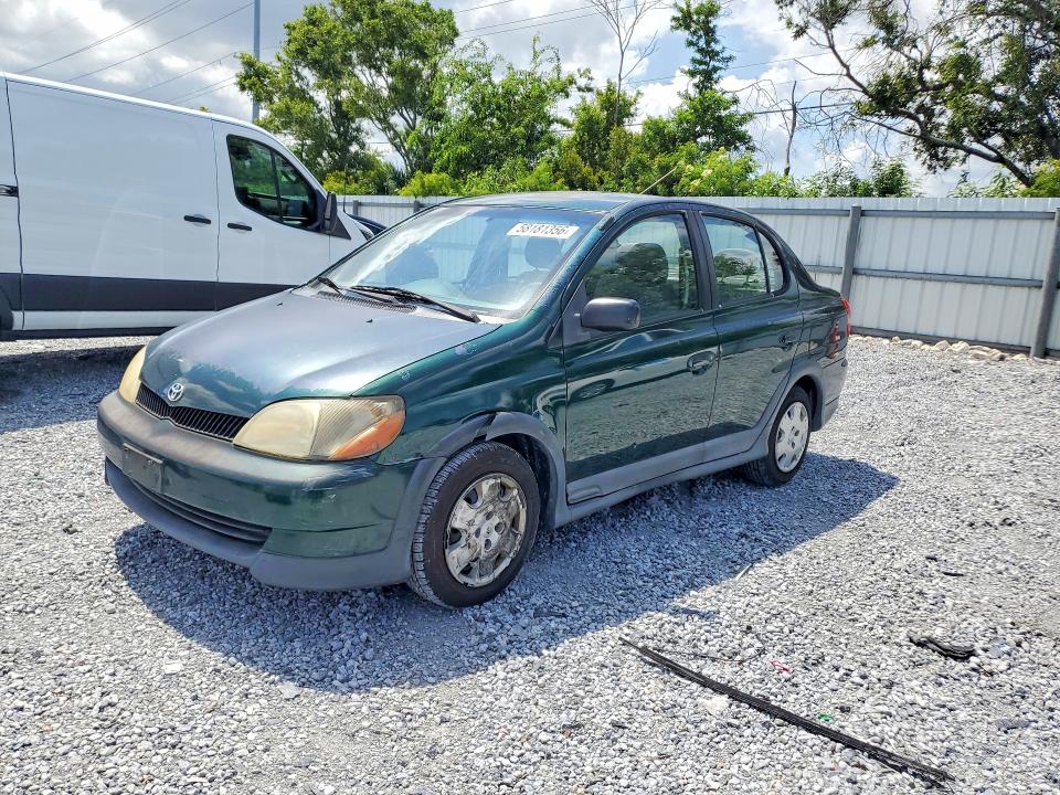 2001 Toyota Echo VIN JTDBT123X10158392 COPART salvage auction — SIDE, Fl - Cert Of Title Slvg Rebuildable, sold $725 on 2026-07-06 (photo 1)