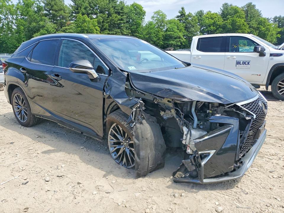 2019 Lexus Rx VIN 2T2BZMCA4KC200104 COPART salvage auction — FRONT END, MA - CERT OF TITLE-SALVAGE, sold $12,900 on 2026-07-30 (photo 4)