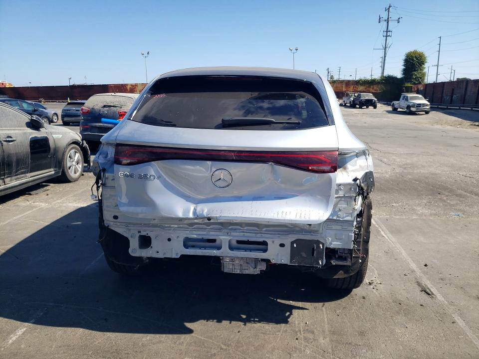 2024 Mercedes-benz Eqe VIN 4JGGM2BB8RA045400 COPART salvage auction — REAR END, Salvage Title, sold $25,750 on 2026-07-31 (photo 6)