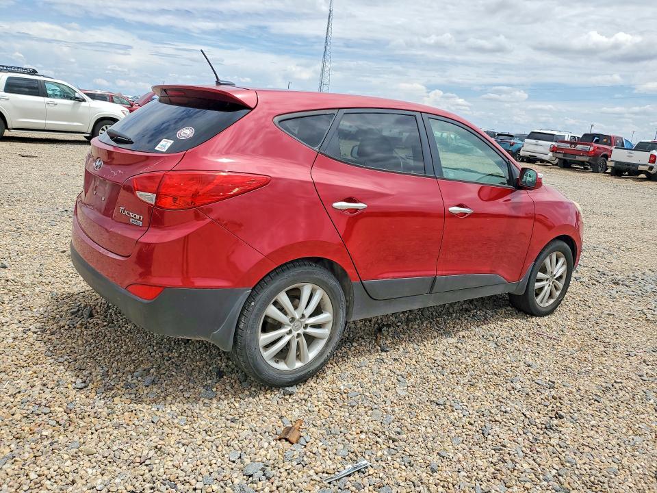 2012 Hyundai VIN KM8JU3AC8CU489761 COPART salvage auction — REAR END, Tx - Salvage Vehicle Title, sold $1,400 on 2026-07-07 (photo 3)