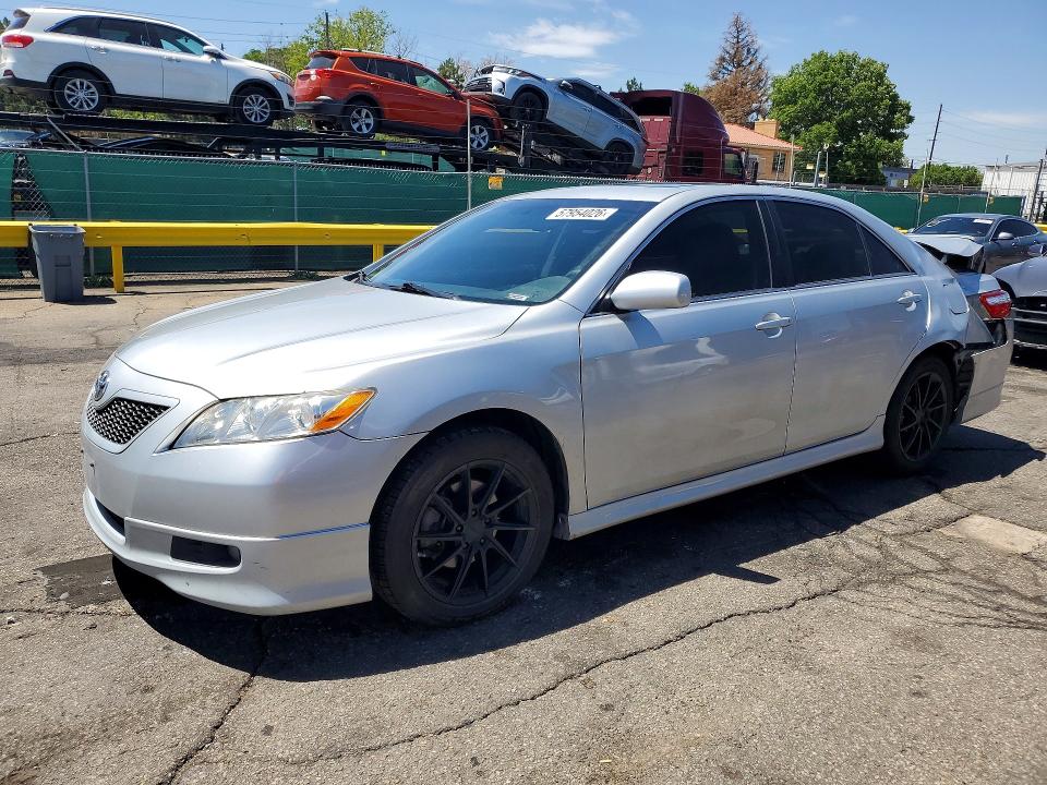 2007 Toyota Camry VIN 4T1BK46K37U032328 COPART salvage auction — REAR END, Co - Dis/Dlr/Exp Only Clean Title, sold $700 on 2026-07-02 (photo 1)