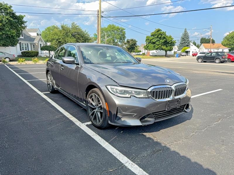 2020 BMW 3er VIN 3MW5R7J02L8B39234 COPART salvage auction — MINOR DENT/SCRATCHES, CT - CERTIFICATE OF TITLE (P), sold $9,100 on 2026-07-27 (photo 1)