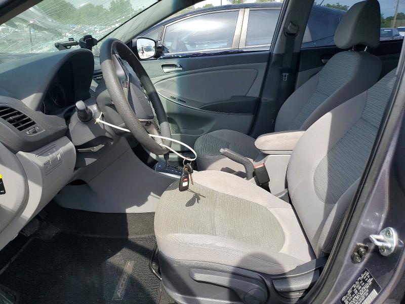 2016 Hyundai Accent VIN KMHCT4AE3GU064182 COPART salvage auction — ROLLOVER, Ky - Cert Of Title-Salvage, sold $475 on 2026-07-15 (photo 7)