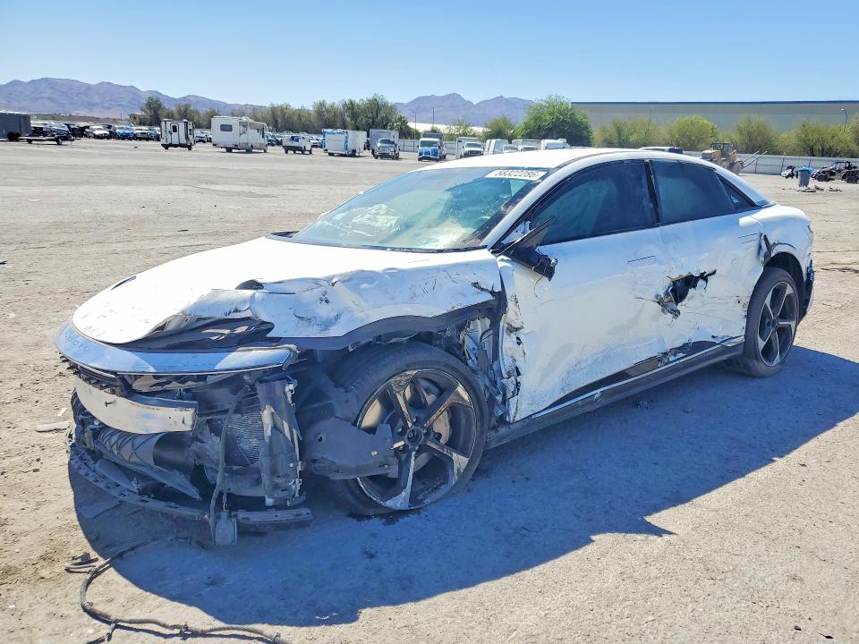 2023 Lucid VIN 50EA1PFAXPA008357 COPART salvage auction — FRONT END, Nv - Salvage Title, sold $5,000 on 2026-08-27 (photo 1)
