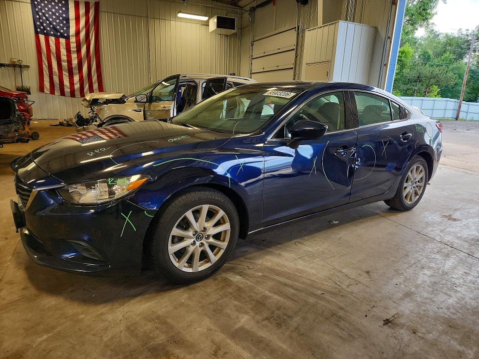 2015 Mazda 6 VIN JM1GJ1U56F1190834 COPART salvage auction — SIDE, Mn - Cert Of Title-Prior Salvage, sold $1,750 on 2026-07-07 (photo 1)