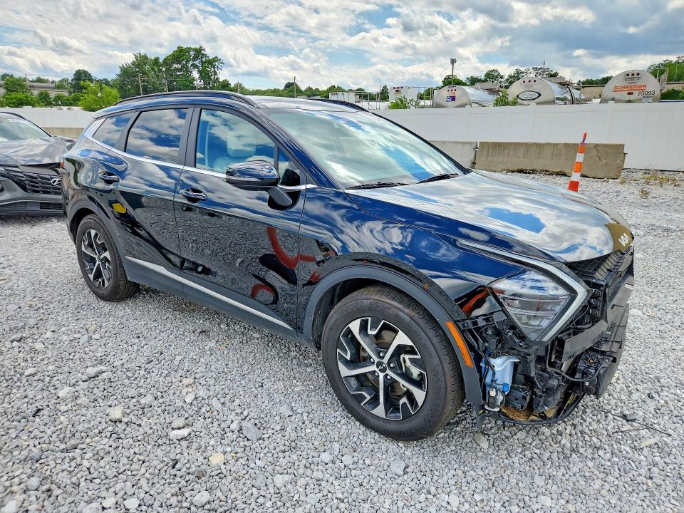 2025 Kia VIN 5XYK33DF7SG270839 COPART salvage auction — FRONT END, Oh - Cert Of Title-Salvage, sold $10,700 on 2026-07-31 (photo 4)