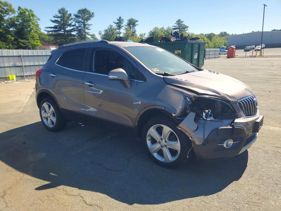 2015 Buick Encore VIN KL4CJFSBXFB176346 COPART salvage auction — FRONT END, Wv - Salvage Certificate, sold $650 on 2026-07-28 (photo 4)