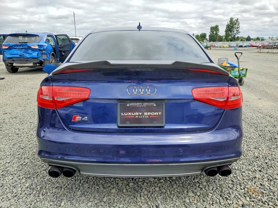 2013 Audi S4 VIN WAUKGAFL9DA101790 COPART salvage auction — NORMAL WEAR, Or - Certificate Of Title, sold $4,000 on 2026-07-28 (photo 6)