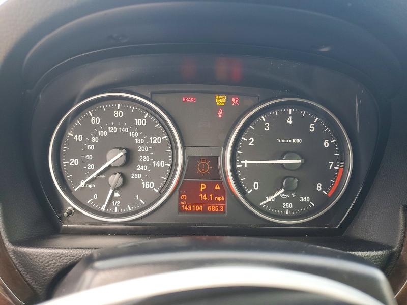 2009 BMW 3 series VIN WBAWR33549P461034 COPART salvage auction — FRONT END, Oh - Cert Of Title-Salvage, sold $600 on 2026-07-08 (photo 9)