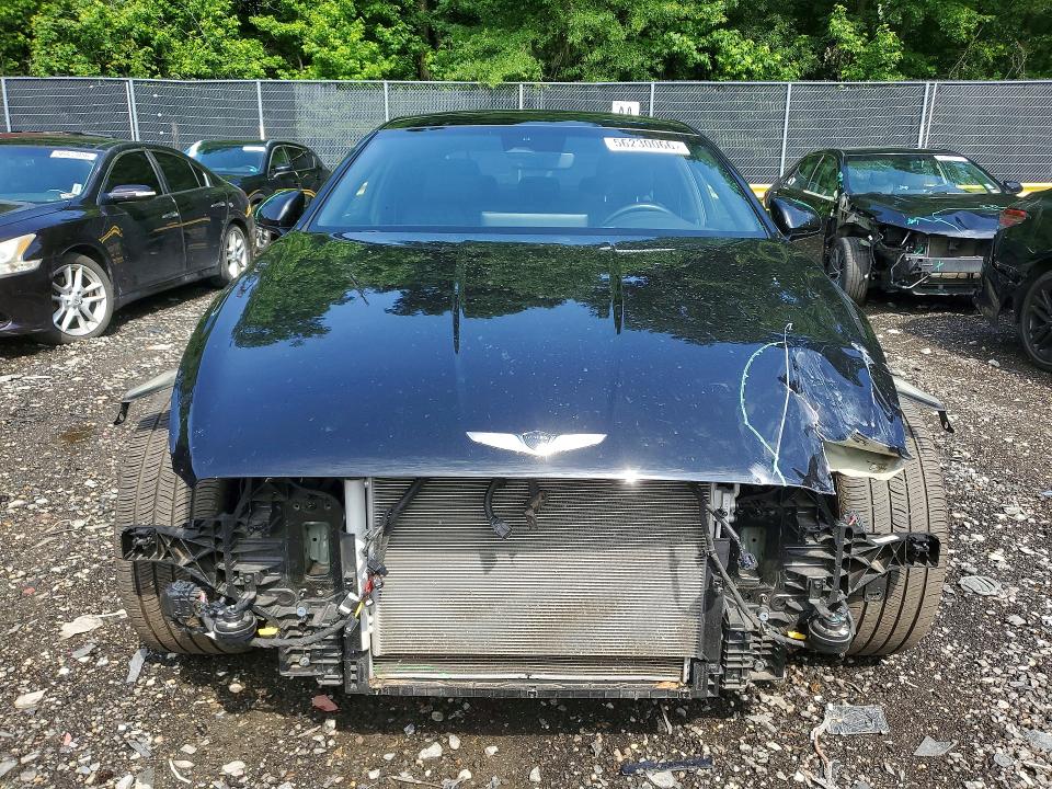 2023 Genesis G80 VIN KMTGA4SC3PU181478 COPART salvage auction — FRONT END, Id - Salvage Certificate Of Title, sold $7,300 on 2026-08-25 (photo 5)