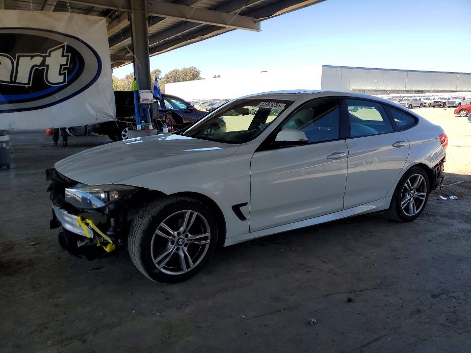 2015 BMW VIN WBA8Z5C5XFGS36987 COPART salvage auction — FRONT END, Ca - Salvage Certificate, sold $1,200 on 2026-07-28 (photo 1)