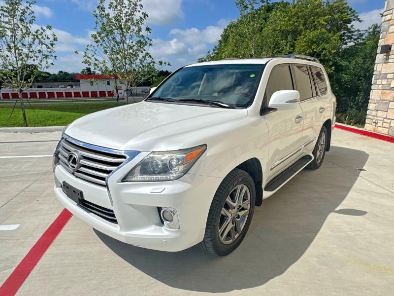 2013 Lexus Lx 570 VIN JTJHY7AX8D4100357 COPART salvage auction — NORMAL WEAR, LA - CERTIFICATE OF TITLE (P), sold $20,500 on 2026-07-21 (photo 2)