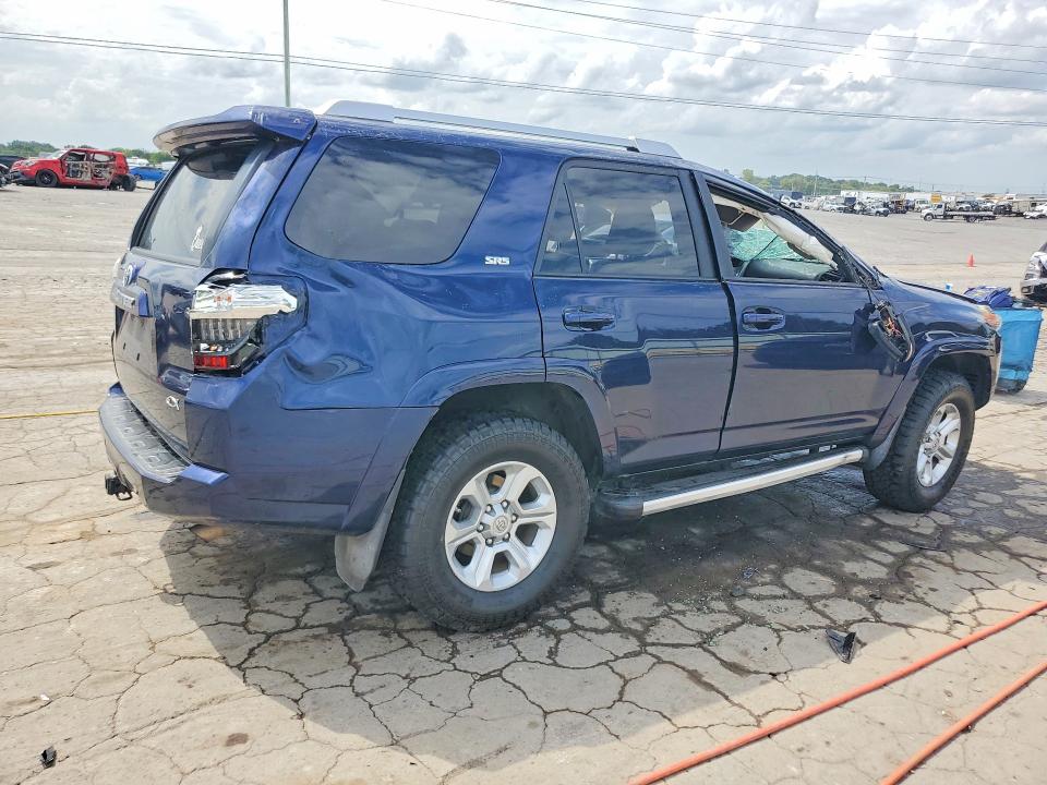 2017 Toyota 4runner VIN JTEBU5JRXH5432841 COPART salvage auction — ROLLOVER, Tn - Non-Repairable Certificate, sold $7,100 on 2026-07-20 (photo 3)