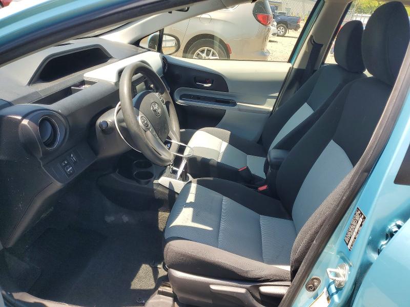 2012 Toyota Prius VIN JTDKDTB3XC1027467 COPART salvage auction — FRONT END, CA - SALVAGE CERTIFICATE, sold $1,750 on 2026-07-25 (photo 7)
