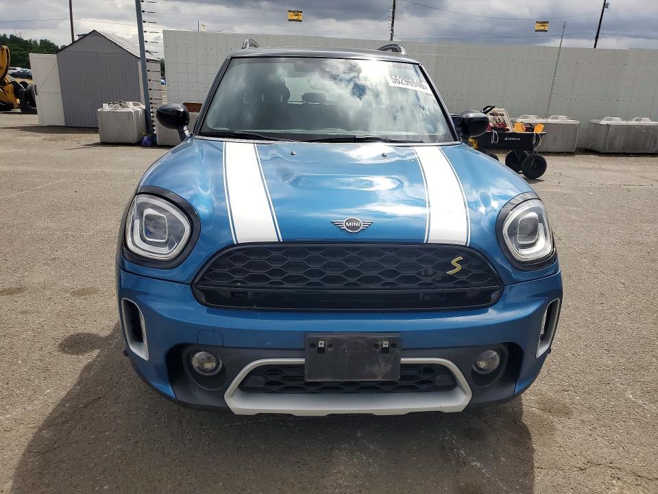 2021 Mini Cooper VIN WMZ23BS06M3M43783 COPART salvage auction — REAR END, Or - Salvage Title Certificate, sold $7,700 on 2026-07-20 (photo 5)