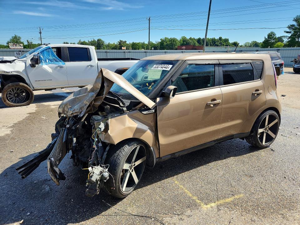 2015 Kia Soul VIN KNDJN2A21F7164469 COPART salvage auction — FRONT END, Al - Cert Of Title-Salvage Title, sold $350 on 2026-07-16 (photo 1)