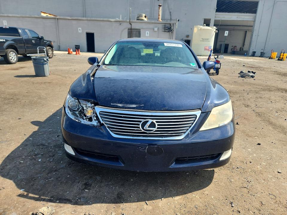 2009 Lexus Ls 460 VIN JTHBL46F695084682 COPART salvage auction — FRONT END, Va - Certificate Of Title, sold $200 on 2026-07-29 (photo 5)