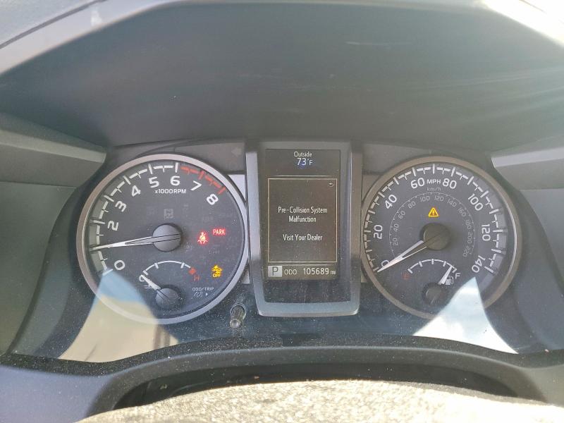 2021 Toyota Tacoma VIN 5TFCZ5AN2MX266417 COPART salvage auction — FRONT END, Tn - Salvage Certificate, sold $15,700 on 2026-07-27 (photo 9)