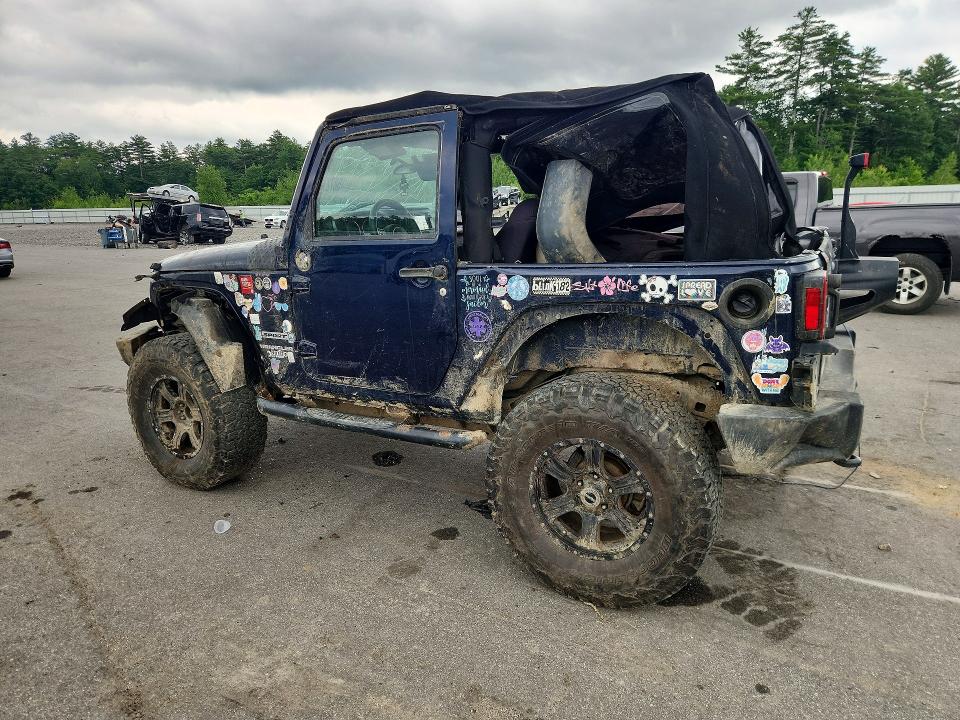 2013 Jeep Wrangler / VIN 1C4AJWAG4DL546028 COPART salvage auction — ROLLOVER, Me - Cert Of Title-Salvage Collisio, sold $1,550 on 2026-07-10 (photo 2)