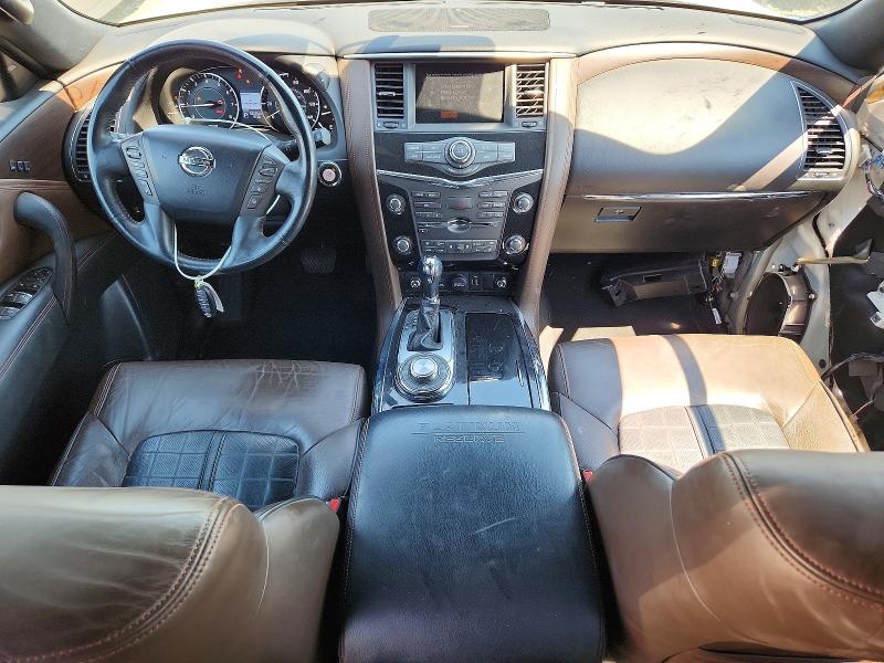 2018 Nissan Armada VIN JN8AY2NE7J9733628 COPART salvage auction — SIDE, Or - Salvage Title Certificate, sold $1,800 on 2026-07-21 (photo 8)