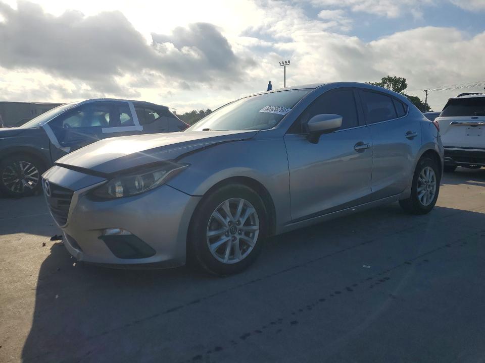 2014 Mazda VIN JM1BM1L78E1182222 COPART salvage auction — FRONT END, Tx - Salvage Vehicle Title, sold $1,350 on 2026-07-09 (photo 1)