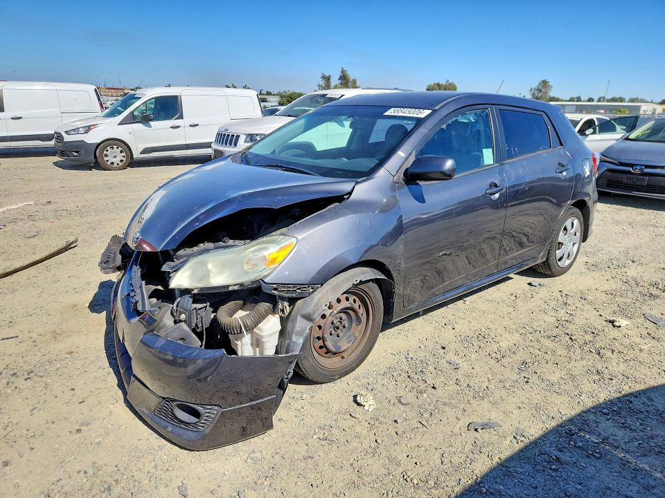 2009 Toyota Matrix VIN 2T1KU40E39C157833 COPART salvage auction — FRONT END, CA - SALVAGE CERTIFICATE, sold $350 on 2026-07-09 (photo 1)
