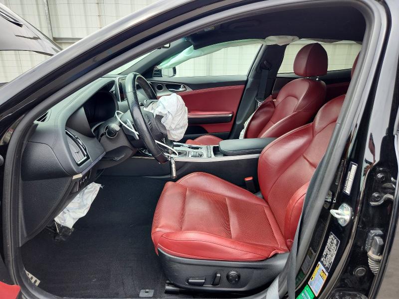 2019 Kia Stinger VIN KNAE35LC7K6056899 COPART salvage auction — FRONT END, CO - SALVAGE TITLE, sold $3,950 on 2026-07-27 (photo 6)