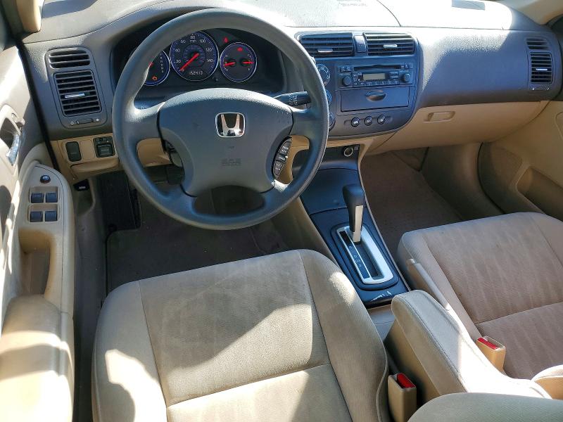 2004 Honda Civic VIN JHMES16504S002395 COPART salvage auction — SIDE, MD - CERT OF SALVAGE < 75% DAMAGE, sold $300 on 2026-07-14 (photo 8)