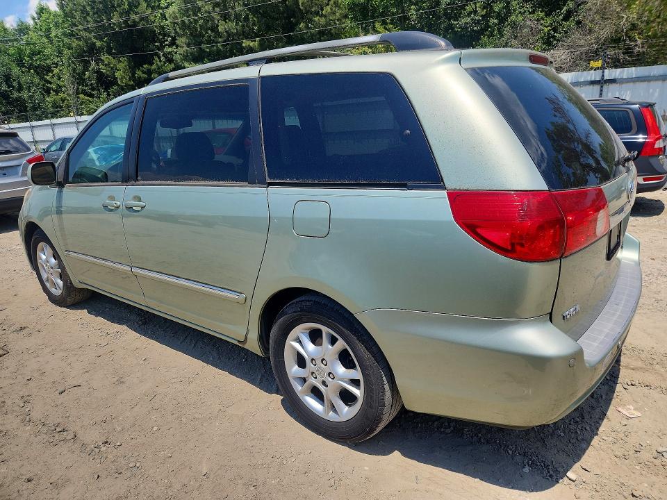 2006 Toyota Sienna VIN 5TDZA22C26S514123 COPART salvage auction — WATER/FLOOD, Va - Cert Of Title-Salvage Water, sold $2,300 on 2026-07-07 (photo 2)