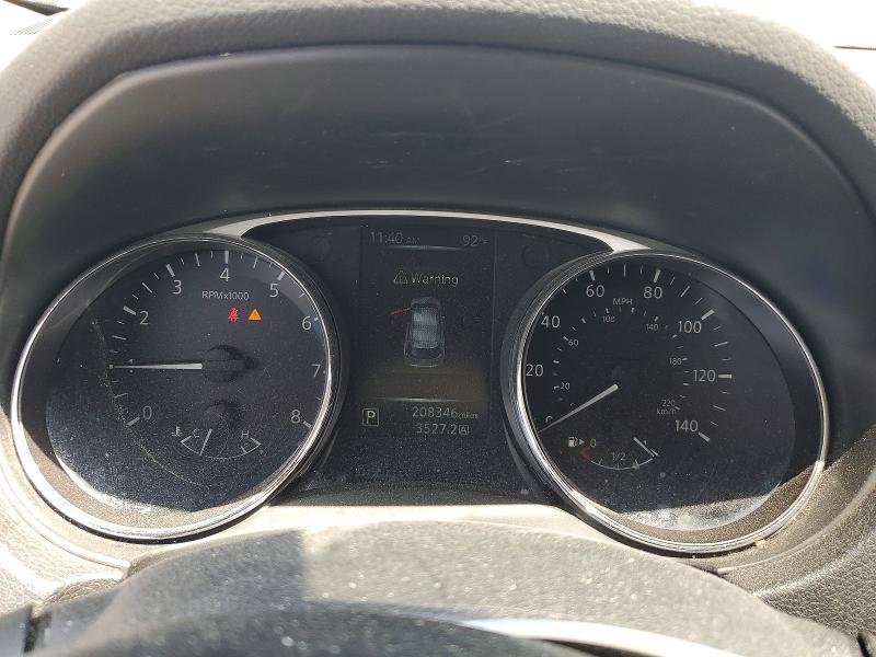 2014 Nissan Rogue VIN 5N1AT2ML2EC786364 COPART salvage auction — REAR END, Tn - Salvage Certificate, sold $875 on 2026-07-06 (photo 9)