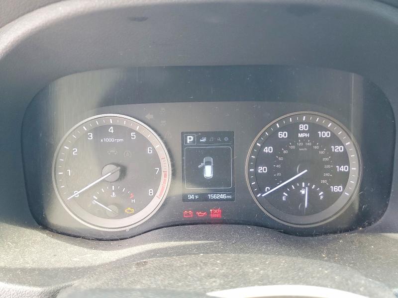 2017 Hyundai Tucson VIN KM8J23A4XHU576373 COPART salvage auction — FRONT END, Oh - Certificate Of Title, sold $2,300 on 2026-07-31 (photo 9)